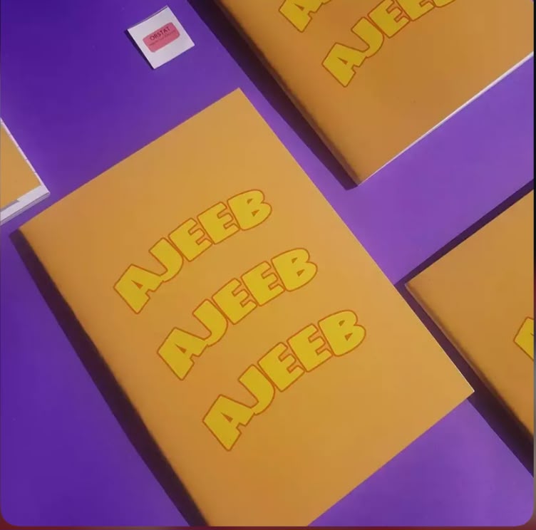 Ajeeb A5 notebook close-up thumbnail