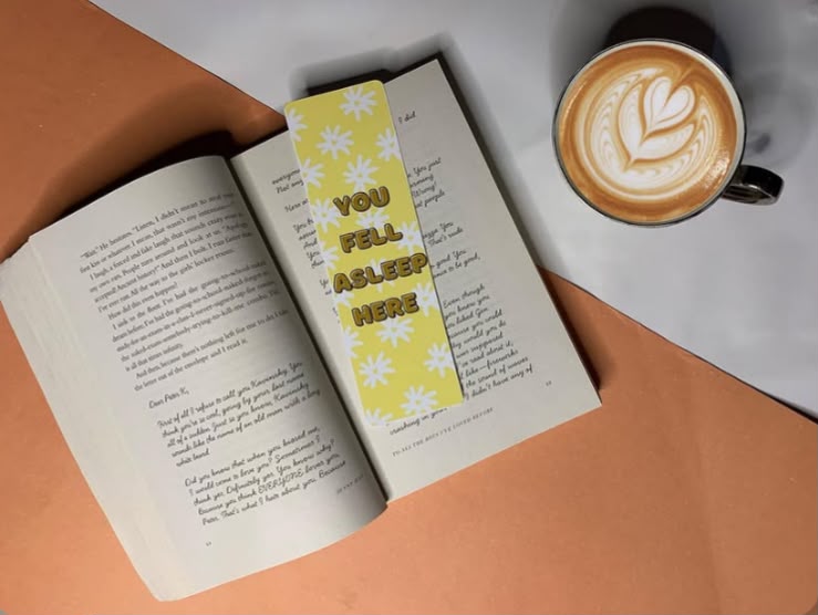 You Fell Asleep Here bookmark thumbnail