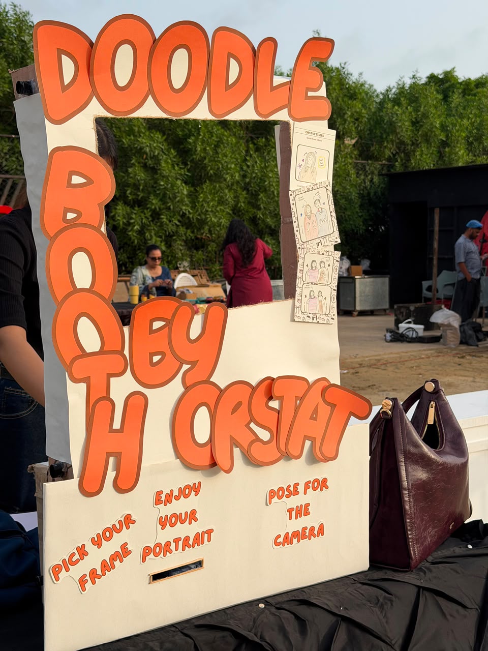 Doodle Booth frame at event thumbnail