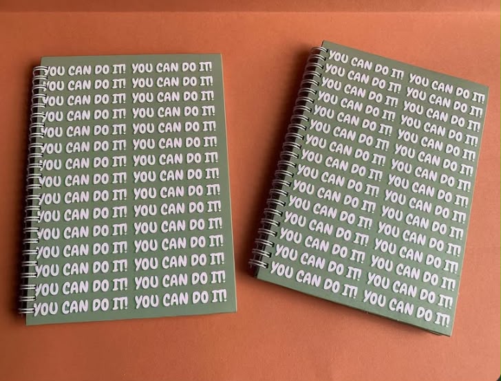 You Can Do It spiral notebook thumbnail
