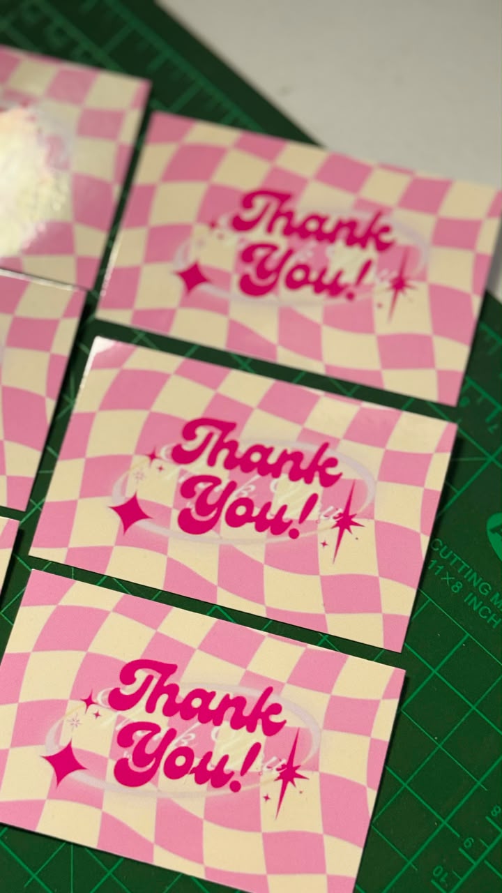 Thank You cards stacked thumbnail