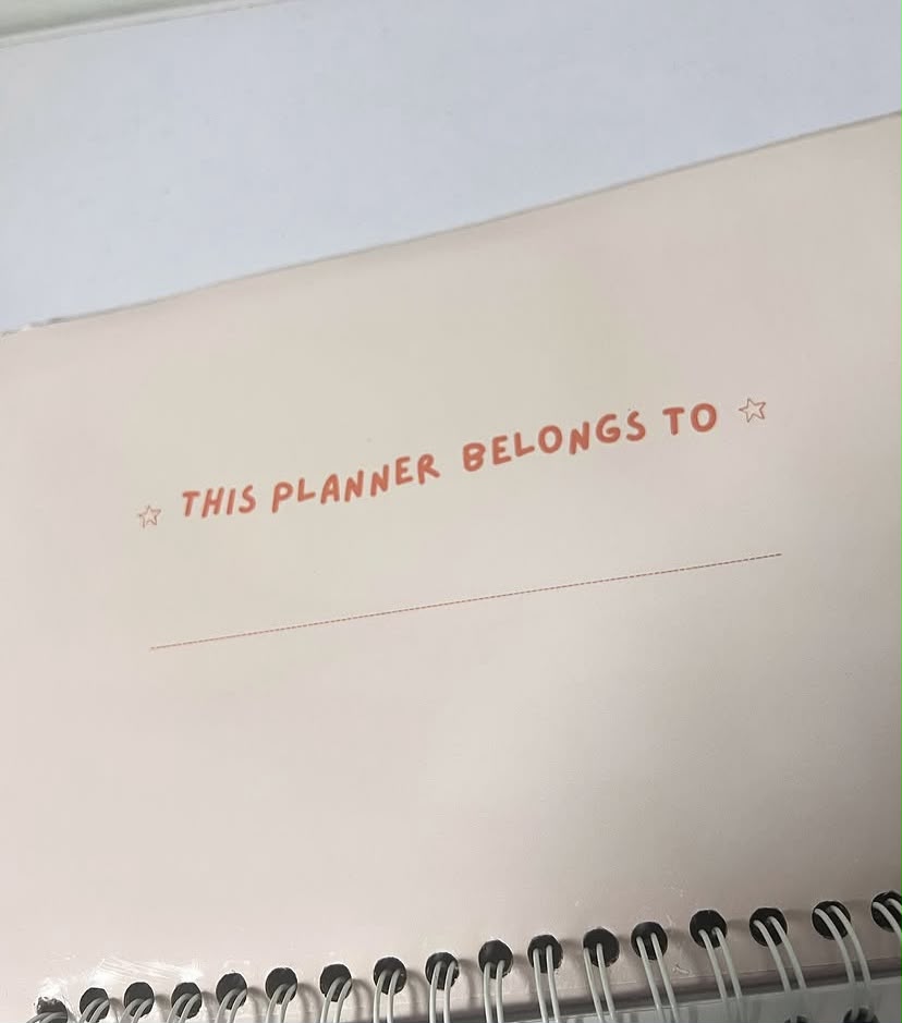 Weekly Planner This Planner Belongs To page thumbnail